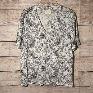 Nation ltd floral scribble short sleeve tee tshirt